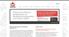 Desktop Screenshot of beyondcanadianexperience.com